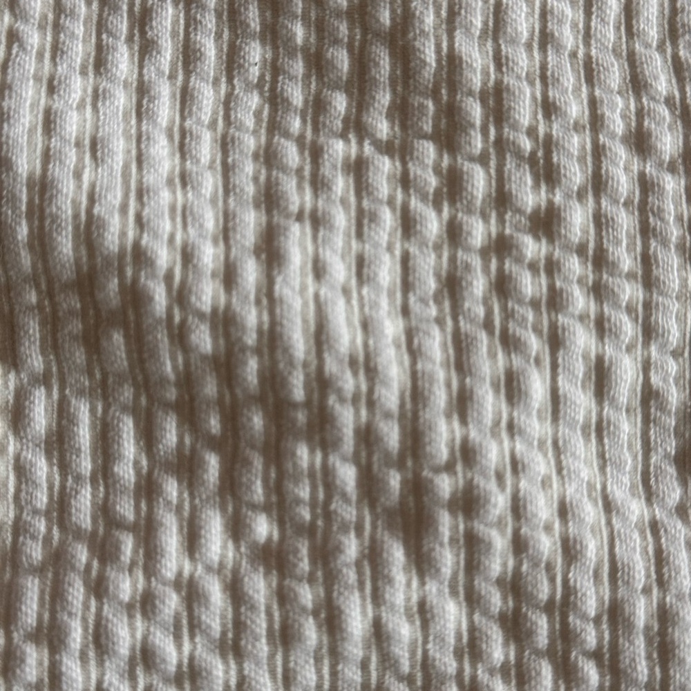Cream Ribbed Tank Top - Picture 7 of 10